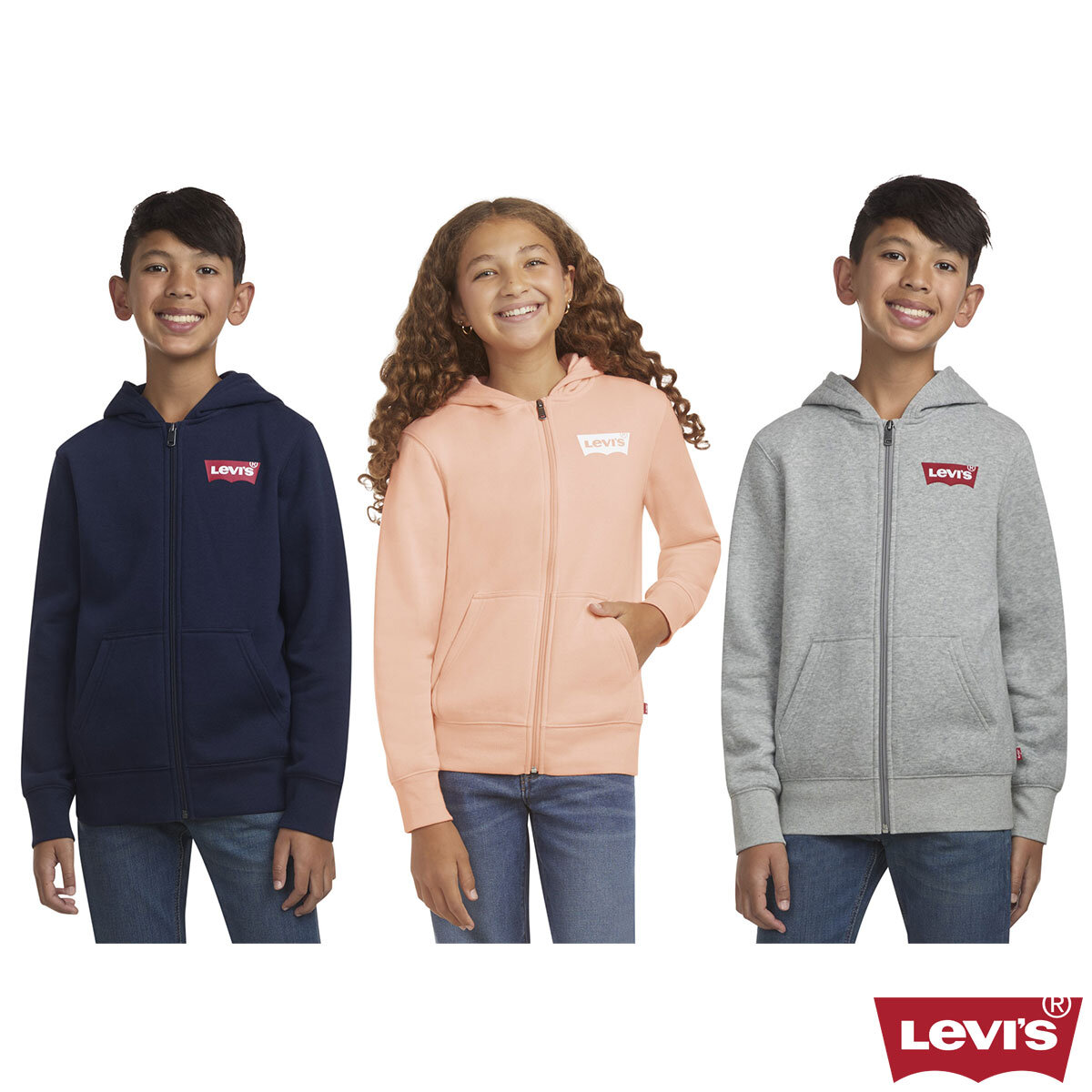 Levi Youth Zip Up Hoodie (5-12 Years)