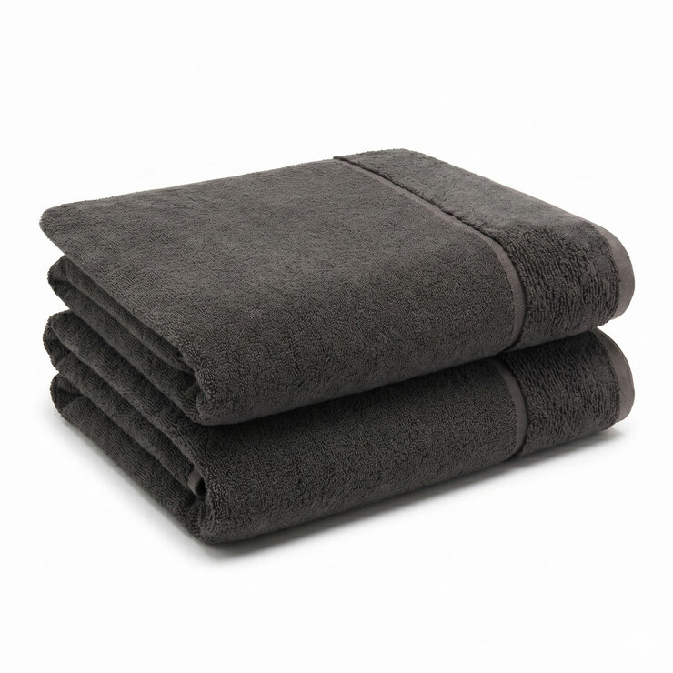 Panda Bamboo & Cotton Bath Sheets, 2 Pack, in 3 Colours Panda Bamboo & Cotton Bath Sheets, 2 Pack, in 3 Colours