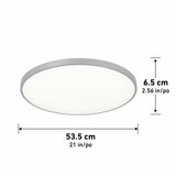 Artika Europa 21" (53cm) Flush Mount Ceiling Light with Remote Control