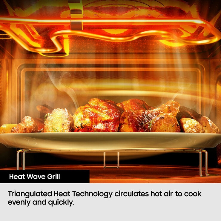 Lifestyle image showing heat wave grill Lifestyle image showing heat wave grill
