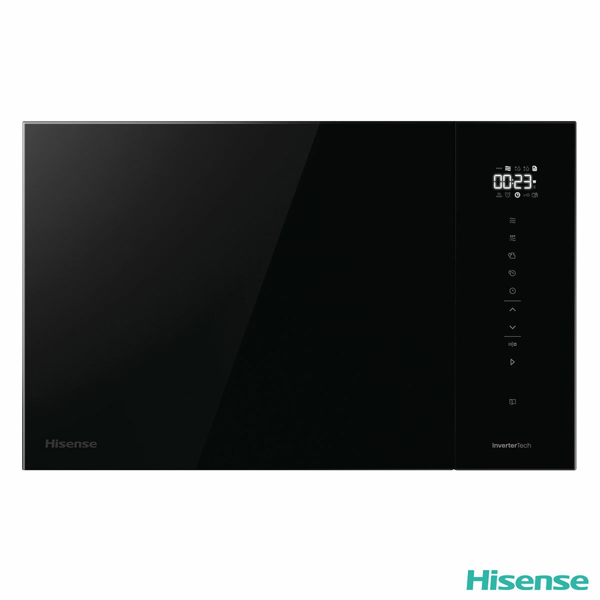 Hisense Hi6 BlackLine BIM325GI63DBGUK Built-In 25L Microwave with Grill, in Jet Black Hisense Hi6 BlackLine BIM325GI63DBGUK Built-In 25L Microwave with Grill, in Jet Black