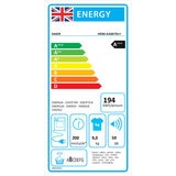 Haier Series 7 HD90-A3Q979U1 9kg Heat Pump Tumble Dryer, A+++ Rated in Graphite