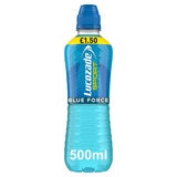 Lucozade Sport Blue Force PMP £1.50, 12 x 500ml