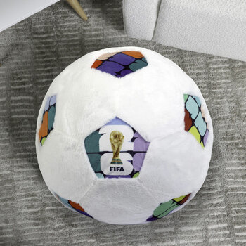 FIFA® World Cup Decorative Football Cushion in 2 Designs, 40 x 40 cm