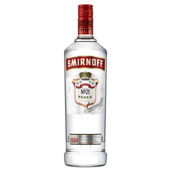 Smirnoff No. 21 Red Label Vodka, 1L