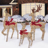 3 piece LED Deer Family on Costco.co.uk
