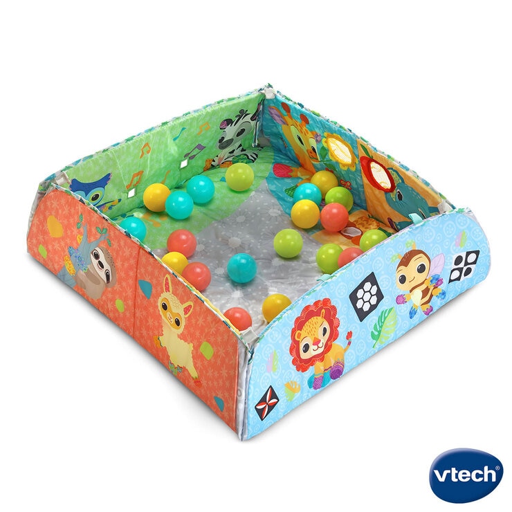 VTech 7-in-1 Touch & Feel Sensory Play Gym (0+ Years) VTech 7-in-1 Touch & Feel Sensory Play Gym (0+ Years)
