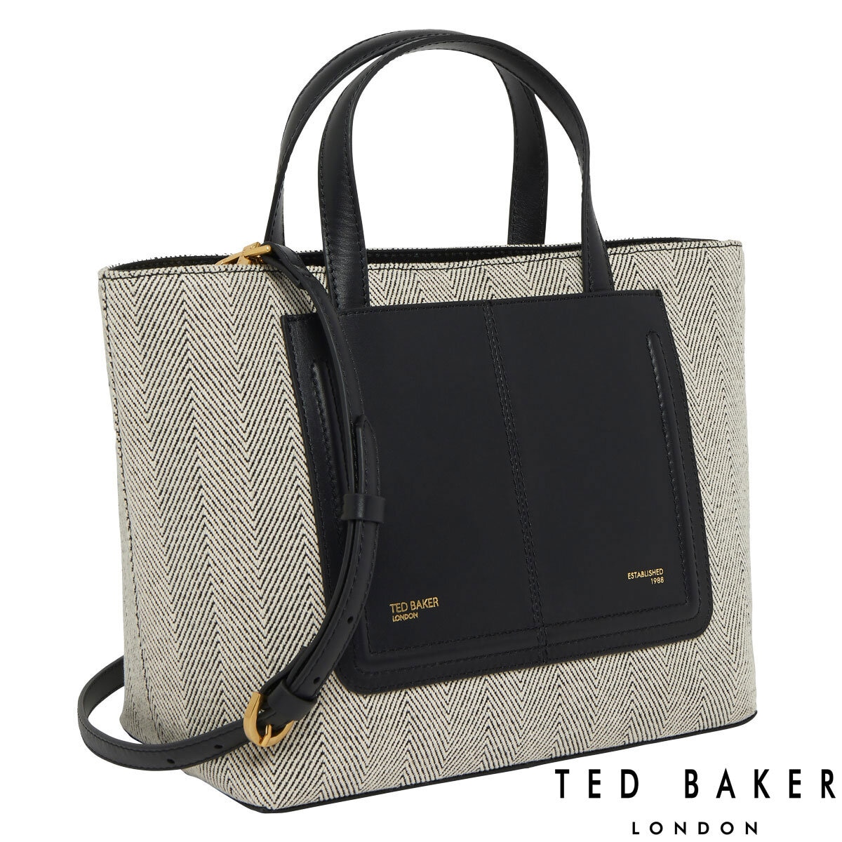 Ted Baker Nishal Canvas Tote