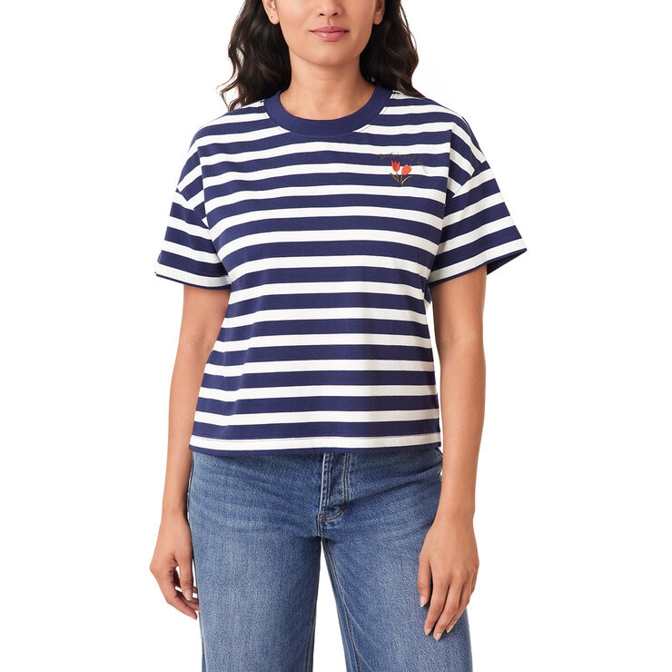 Scotch & Soda Ladies Boxy T-Shirt Scotch & Soda Ladies Boxy T-Shirt