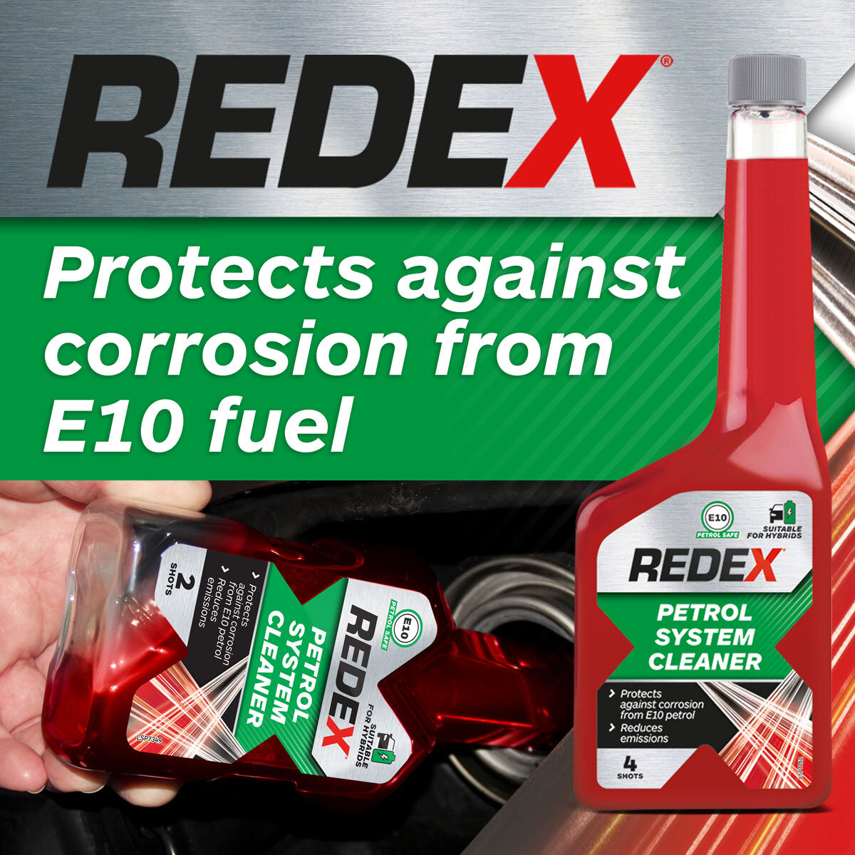Redex Petrol System Cleaner, 500ml, Pack of 4