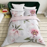 Ted Baker Peony Floral Pink Duvet Cover Set, King Ted Baker Peony Floral Pink Duvet Cover Set, King