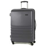 Rock Byron 3 Piece Hardside Luggage Set in Charcoal