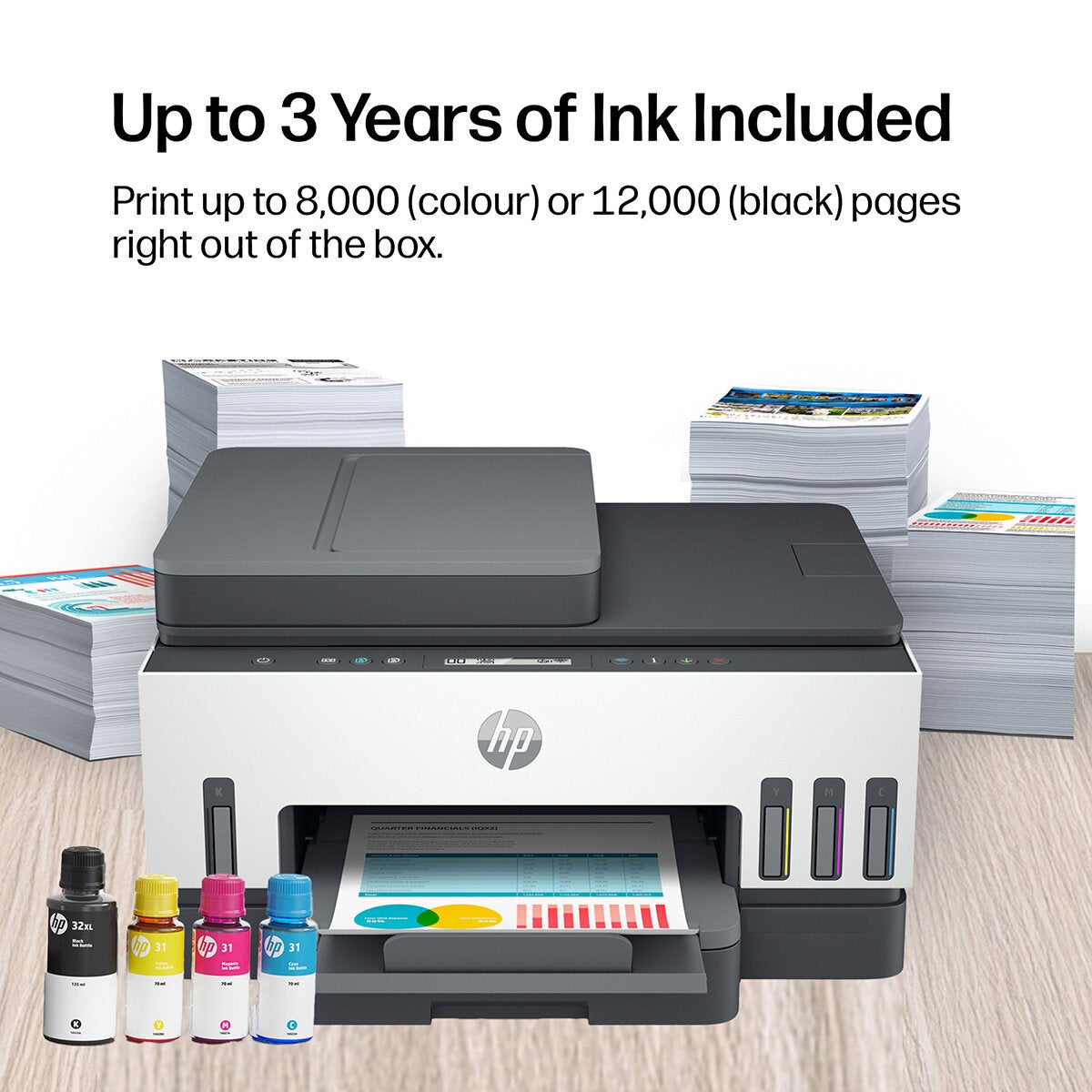 HP Smart Tank 7308 Printer HP Smart Tank 7308 Printer
