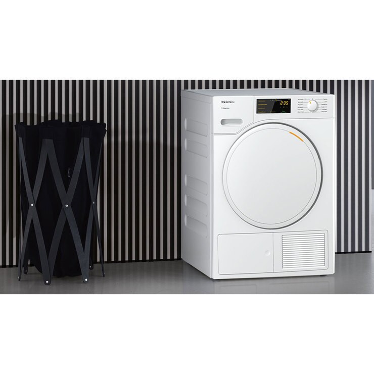 Miele TSB143WP, 7kg Heat Pump Tumble Dryer A++ Rating in White Costco UK