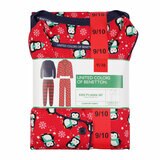 United Colours of Benetton Kids 4 Piece Pyjama Set in Red