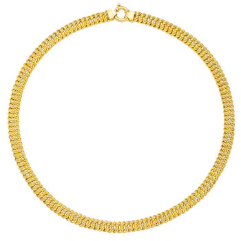 14ct Yellow Gold Infinity Link Necklace