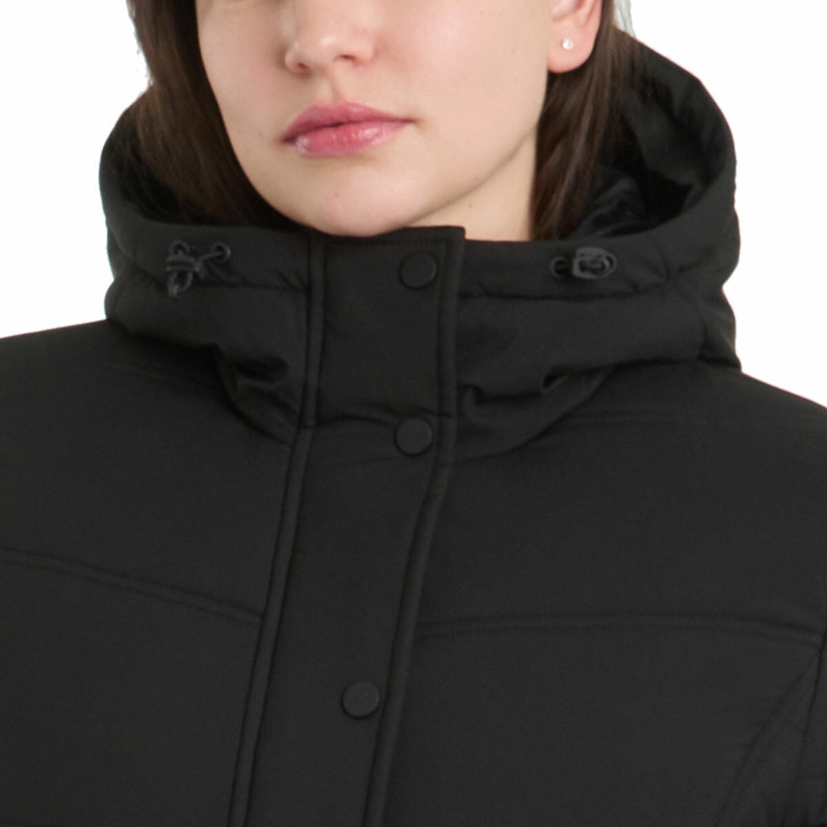 Sanctuary Women's Walker Coat with Faux Fur Hood Sanctuary Women's Walker Coat with Faux Fur Hood