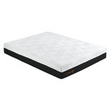 Octaspring Sirocco Mattress and Venice Divan with Headboard in White Sand, Super King