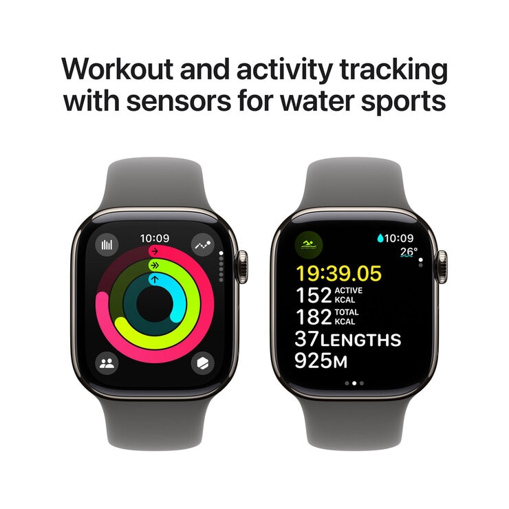Buy Apple Watch Series 10 + Cellular, 42mm Natural Titanium Case with Stone Grey Sport Band M/L, MWXE3QA/A at costco.co.uk Buy Apple Watch Series 10 + Cellular, 42mm Natural Titanium Case with Stone Grey Sport Band M/L, MWXE3QA/A at costco.co.uk