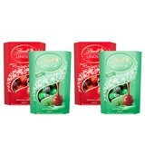 Lindt Lindor Assortment Milk & Mint, 4 x 200g