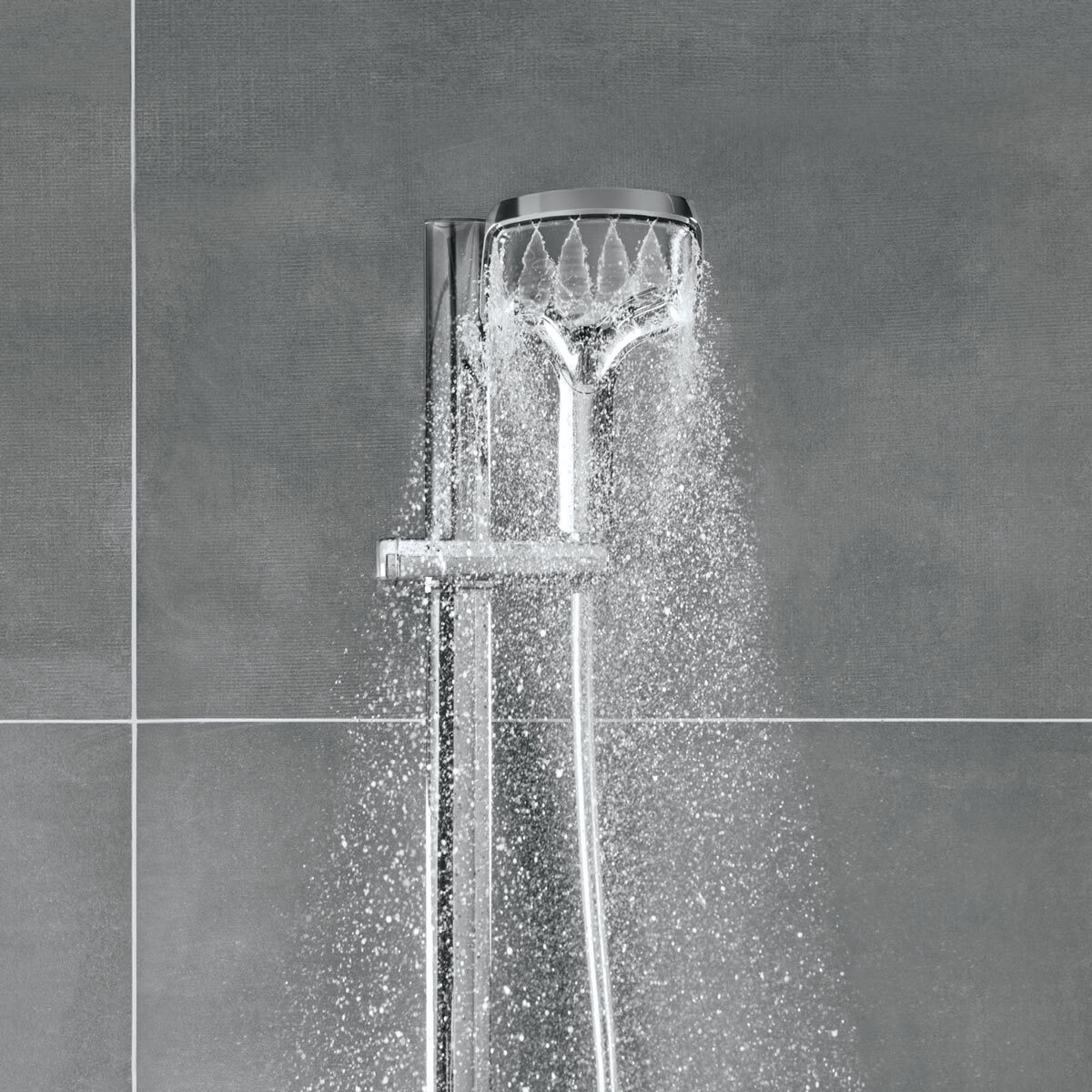Lifestyle image of Shower head in bathroom setting