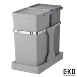 EKO Deco Duo Pull out Recycling Bin 20+15L at costco.co.uk