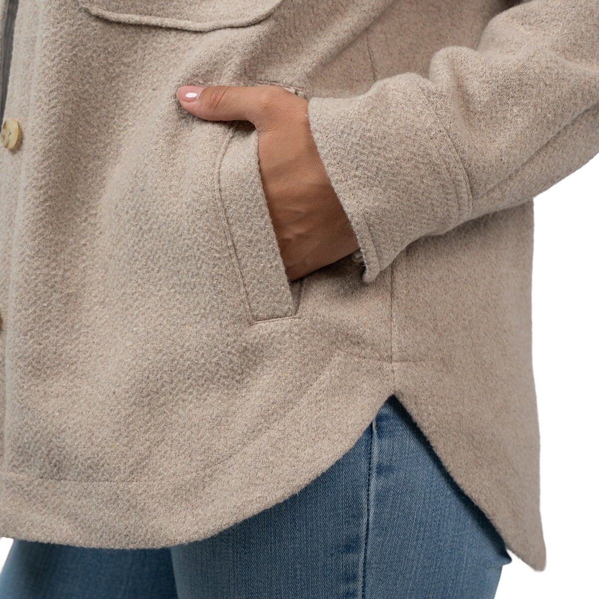 Jachs Ladies Quilted Shacket