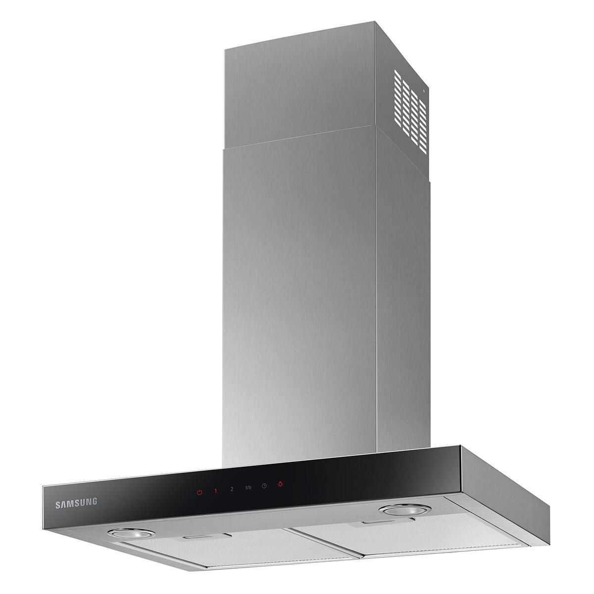 Samsung NK24C5070US/UR 60cm Wide Chimney Cooker Hood with Powerful Extraction, in Stainless Steel