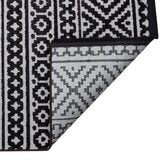 Concept Looms Jazz Deco Indoor / Outdoor Rug in Grey, 290 x 190 cm