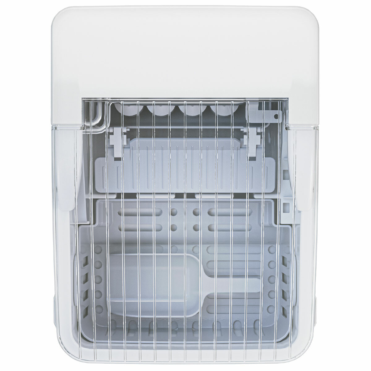 Top profile of Pro Breeze Ice Cube Maker in white Top profile of Pro Breeze Ice Cube Maker in white