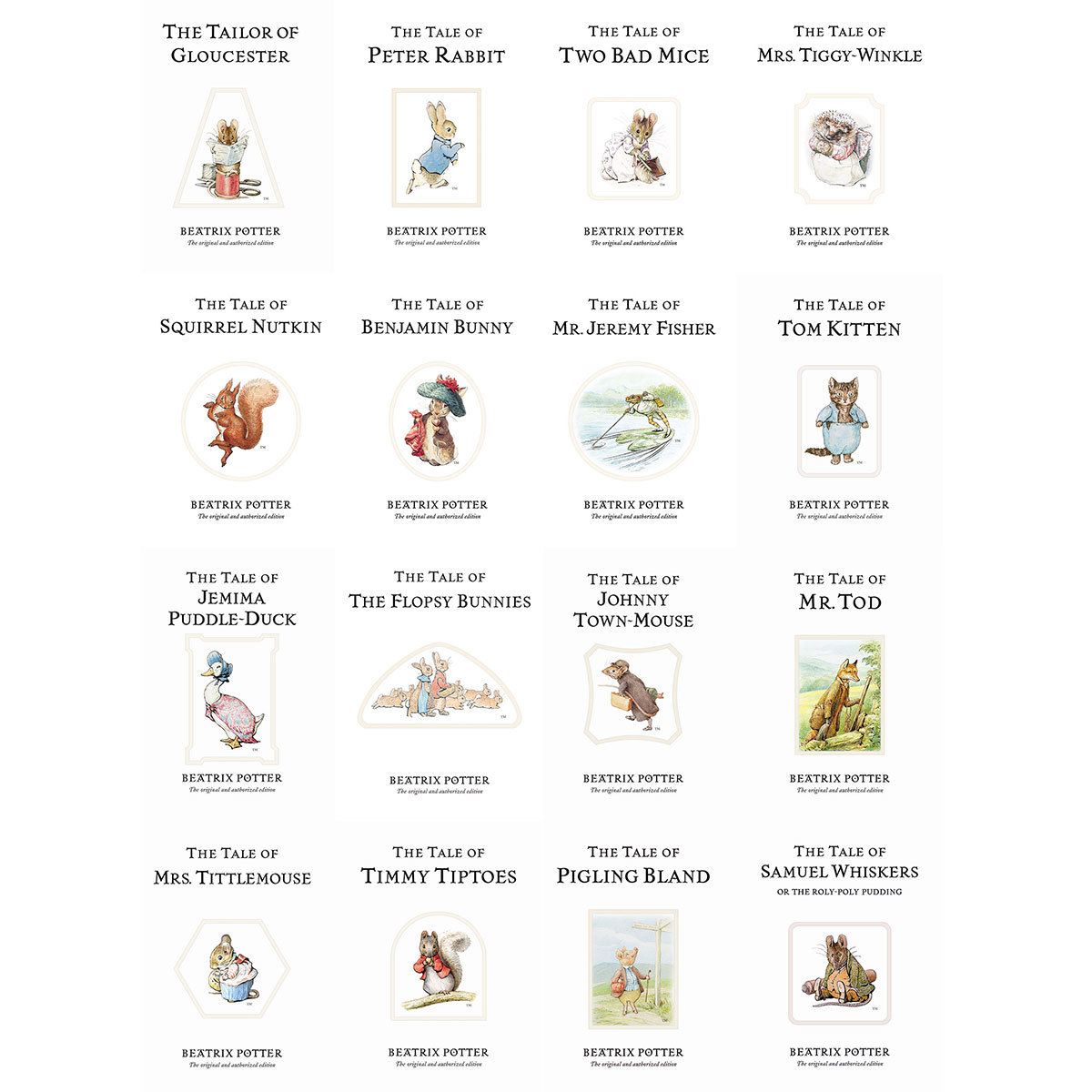 World of Peter Rabbit 23 Book Boxset, Beatrix Potter (4+ Years)