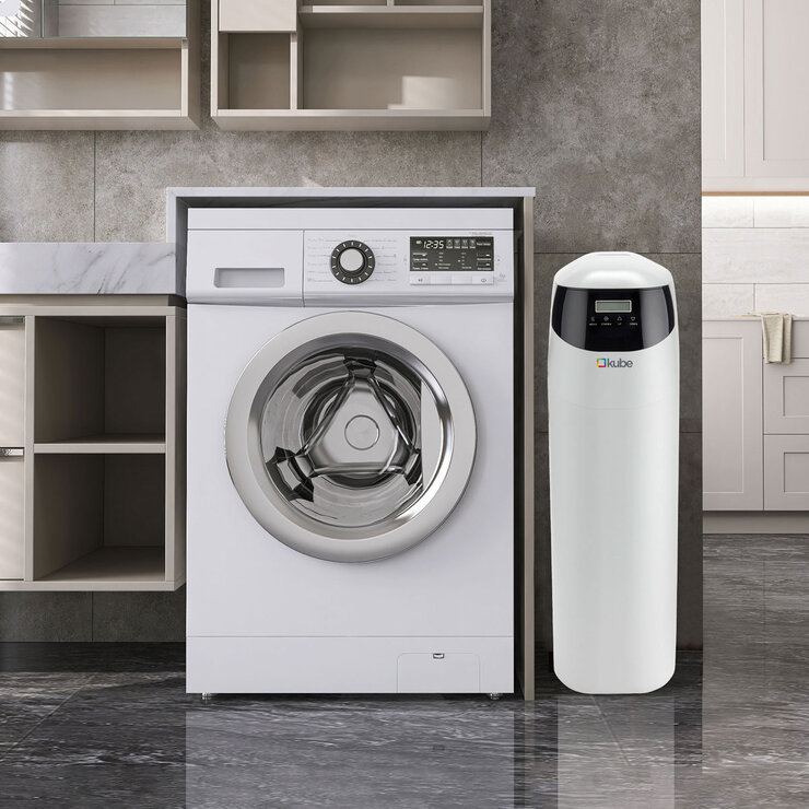 eKUBE XL electric water softener – For homes with up to 3 bathrooms