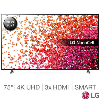 LG 75NANO756P 75 Inch NanoCell 4K Ultra HD Smart TV