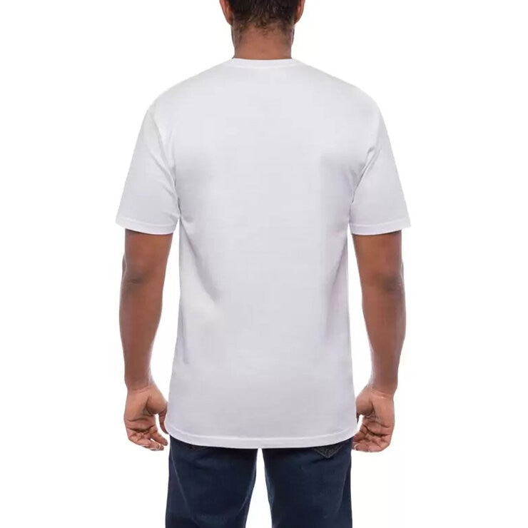 Kirkland Signature Men's Cotton Crewneck White T-Shirt, 6 Pack in Medium