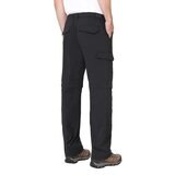 BC Clothing Men's Convertible Pant in Black, Extra Extra Large Long