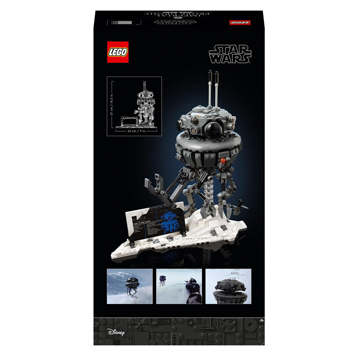 Buy LEGO Imperial Probe Droid Model 75306 Back of Box Image at Costco.co.uk