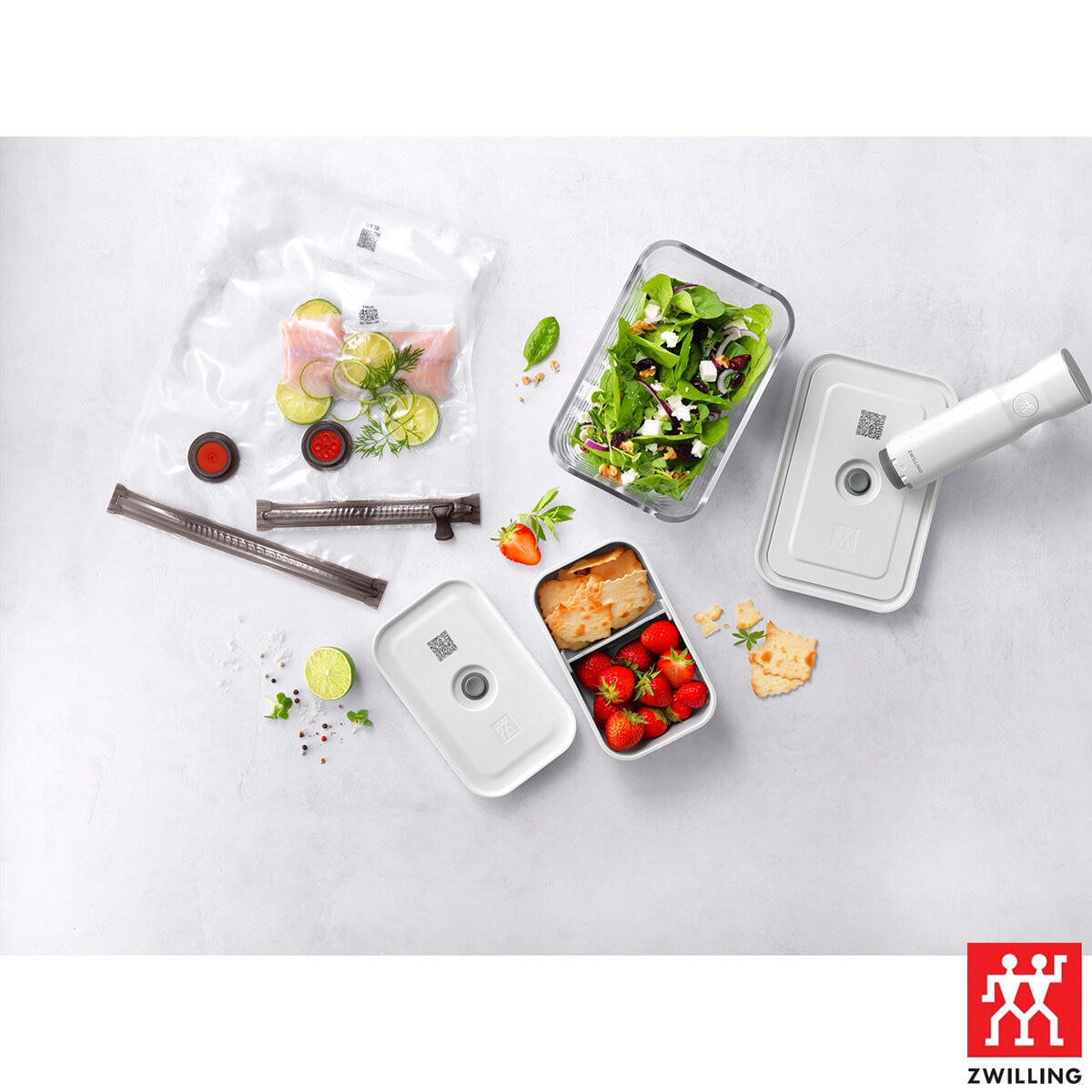 Zwilling Fresh & Save Vacuum Starter Set, 7 Piece