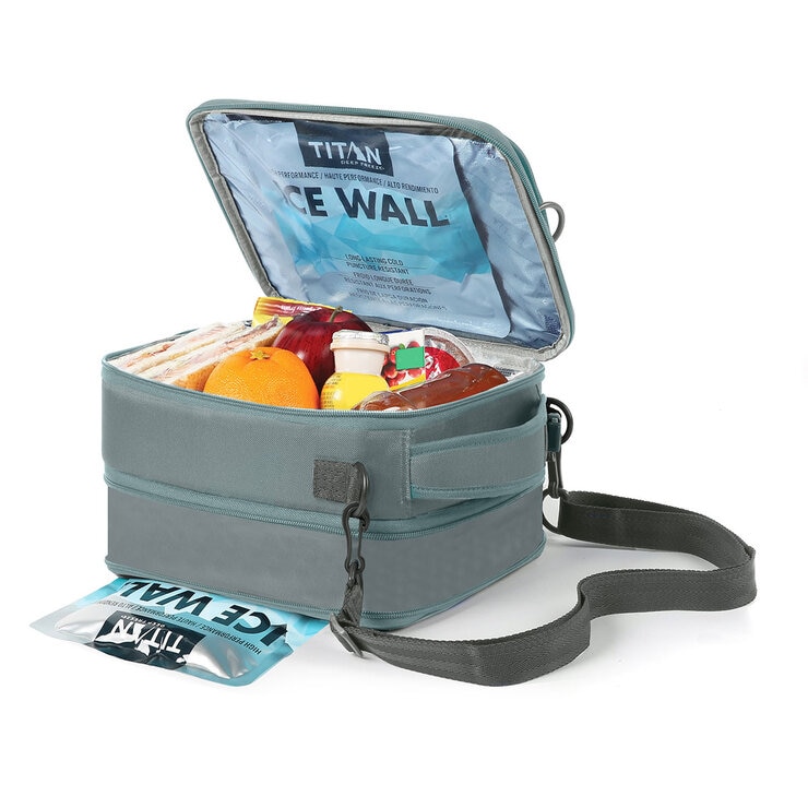 Titan Expandable Lunchbox with Storage in 3 Colours