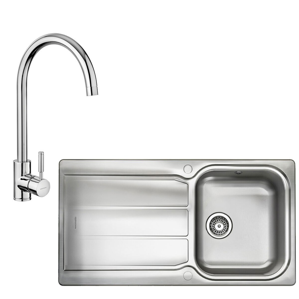 Rangemaster Glendale Stainless Steel Single Bowl Kitchen