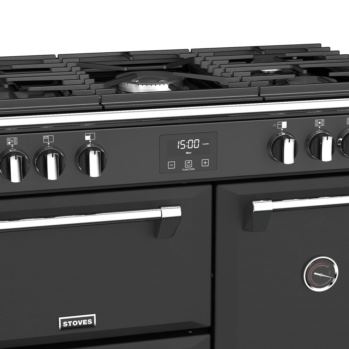 Stoves Richmond S900G, 90cm Gas Range Cooker A Rating in Anthracite