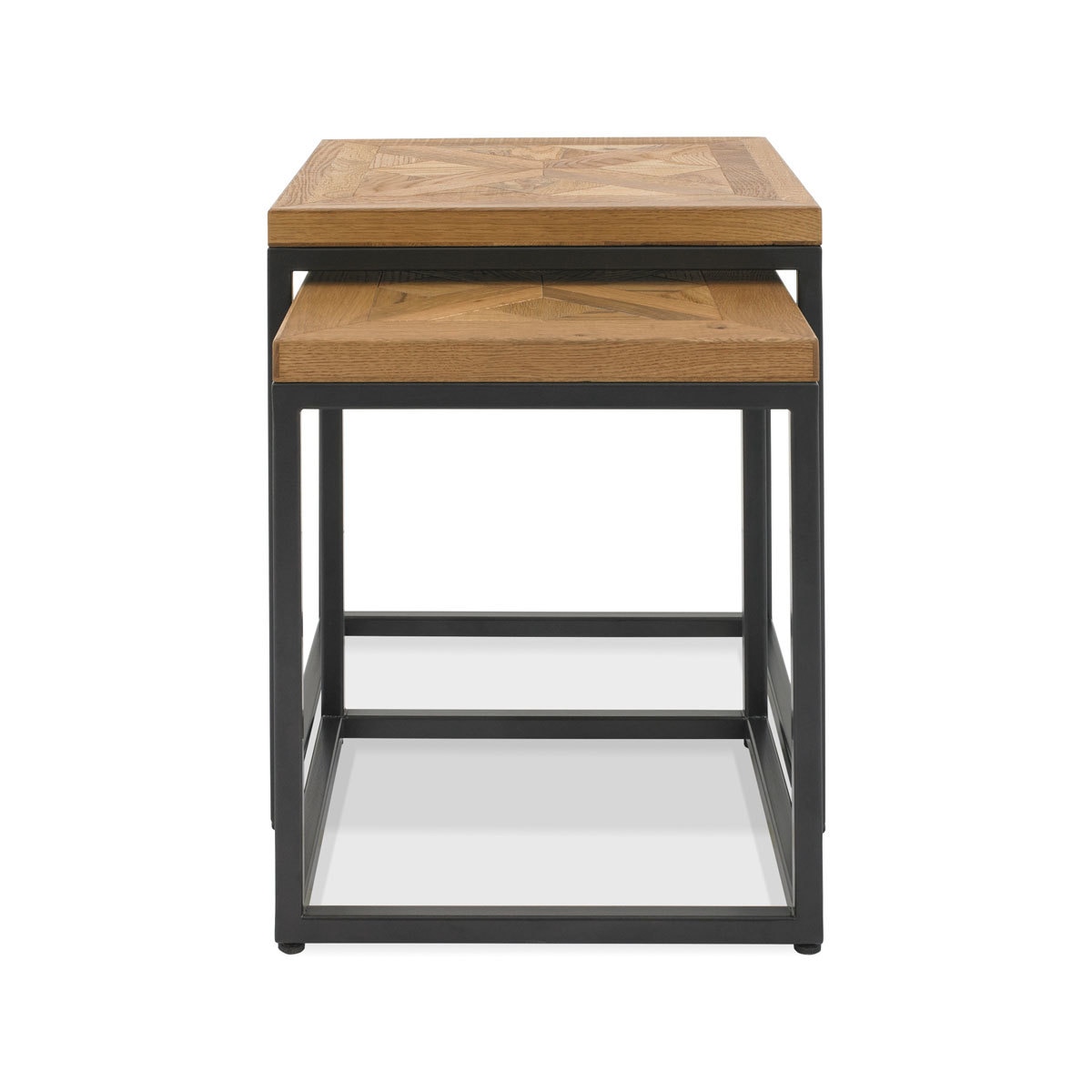 Bentley Designs Greenwich Oak Nest of Tables Costco UK