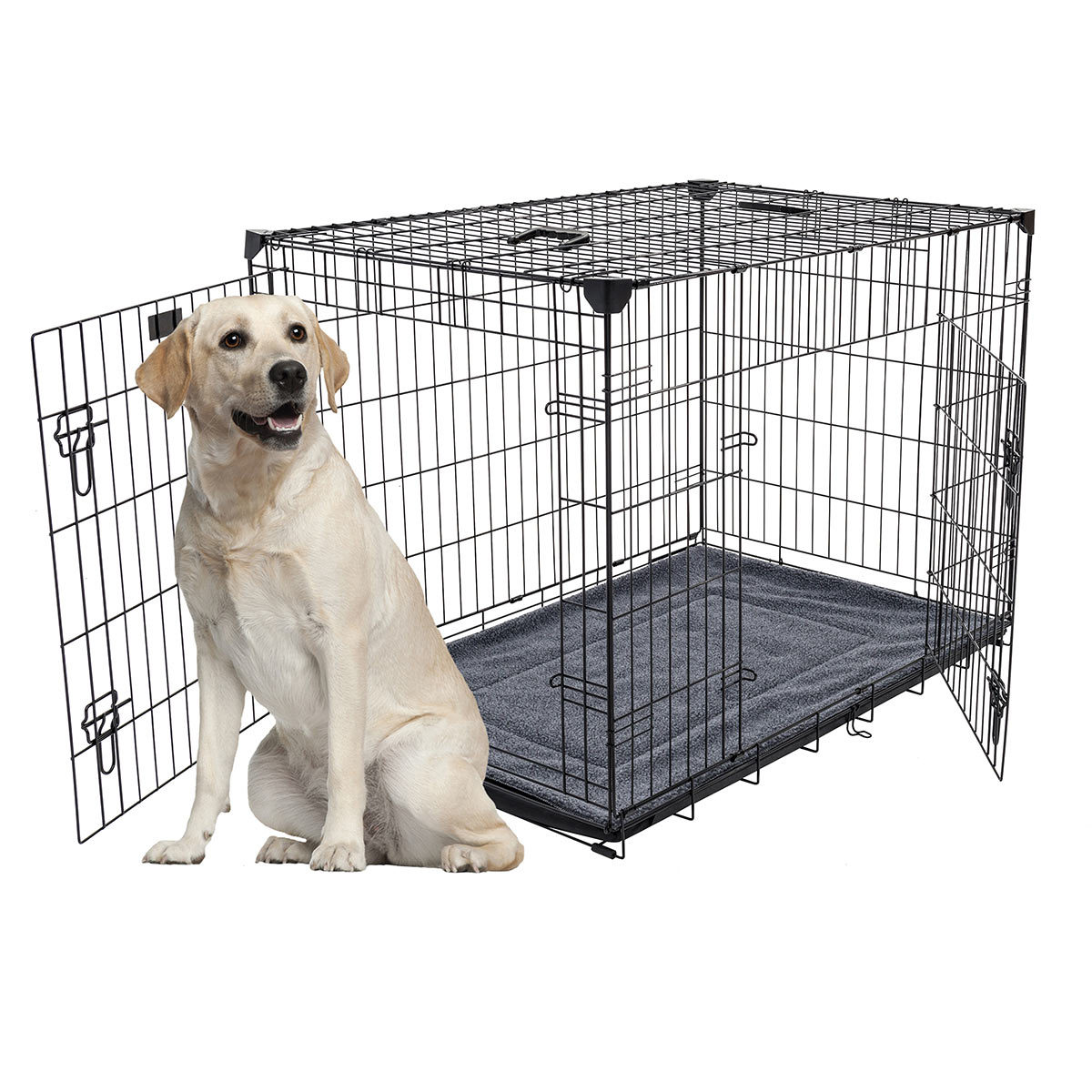 Lucky Dog Indoor Kennel with 2 Doors - Extra Large