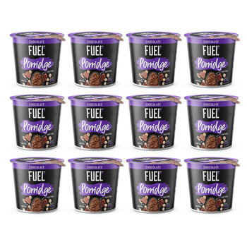 Fuel 10K Chocolate Porridge Pots, 12 x 70g