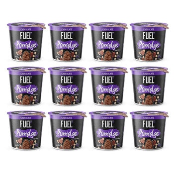 Fuel 10k Chocolate Porridge Pots, 12 x 70g