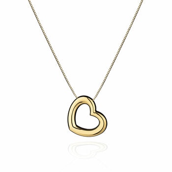 14ct Yellow Gold Open Heart Pendant 14ct Yellow Gold Open Heart Pendant