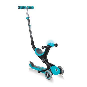 trottinettes pédales scooters sièges réglables Kart bande de frein karts poussettes,Blue 