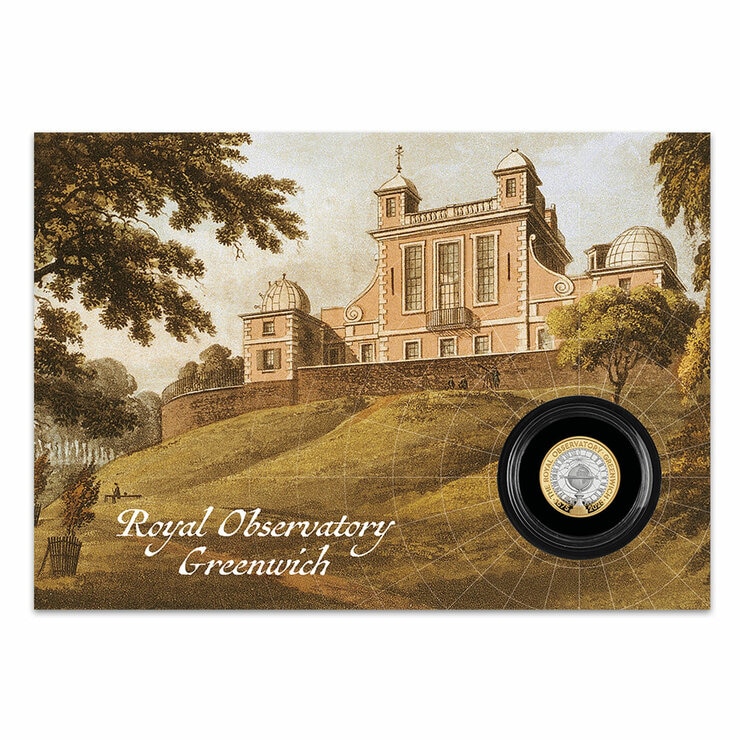 Royal Observatory £2 Silver Coin Cover & Stamps from Royal Mail® and The Royal Mint