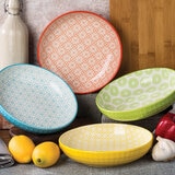 Signature Stoneware 4 Piece Serving Bowls Set