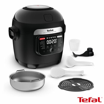 Tefal MY7418G1 Multicook Actifry Air Fryer & Multicooker, Black
