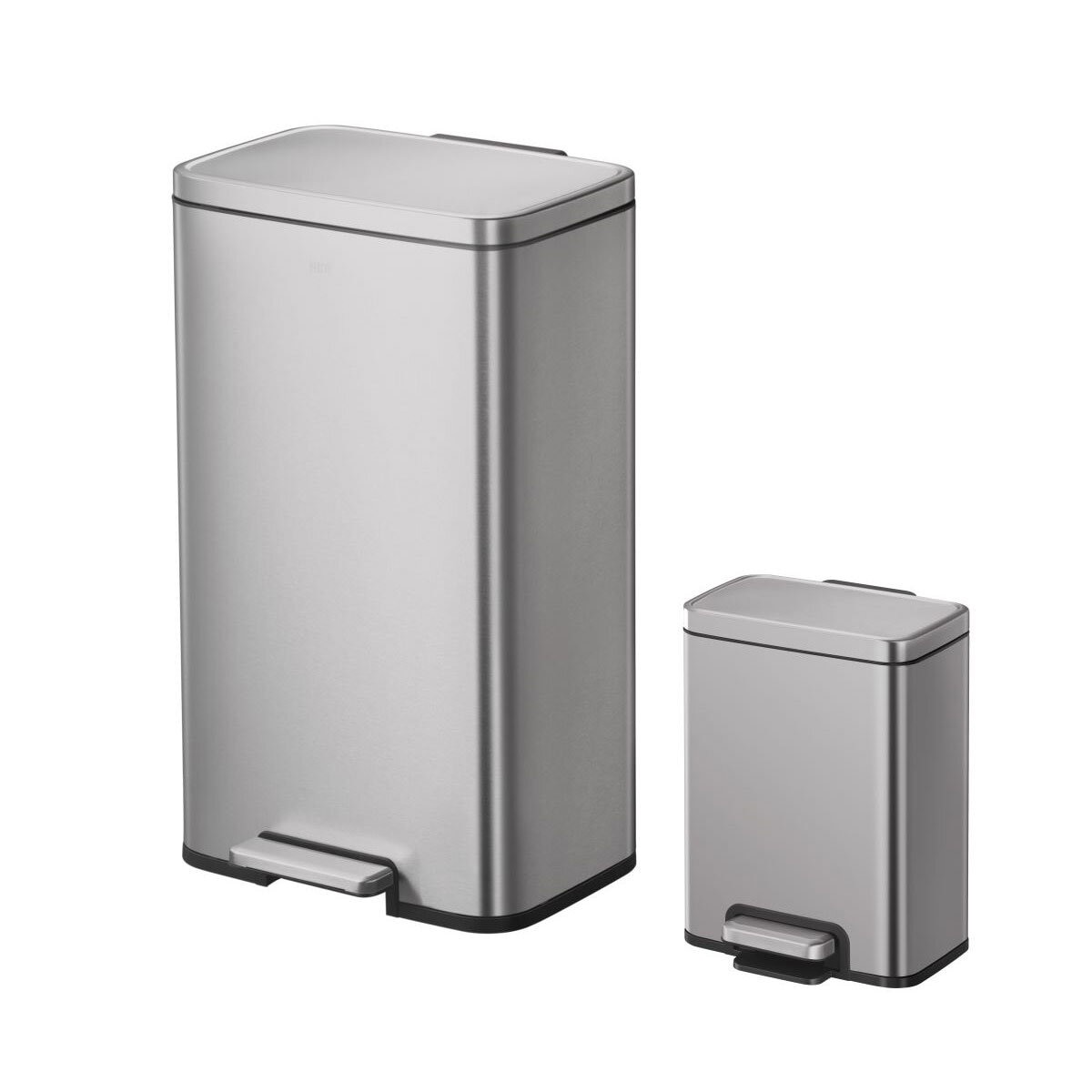 EKO Stainless Steel 30L Pedal Bin & 5.2L Pedal Bin